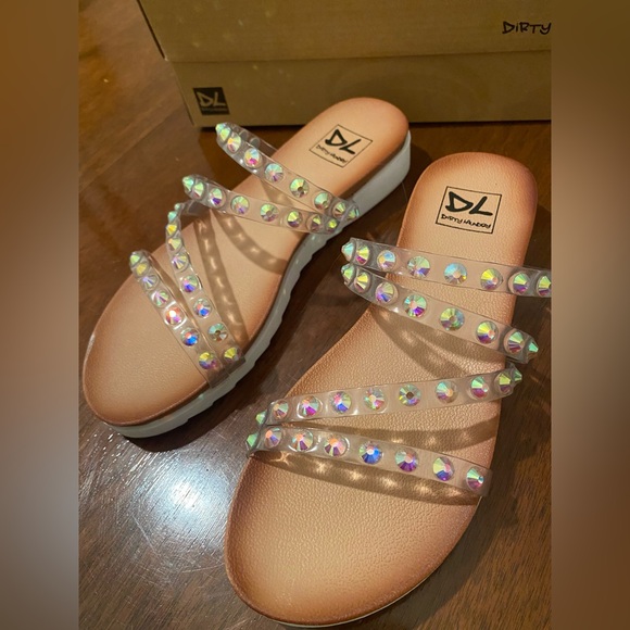 Dirty Laundry Shoes - Dirty Laundry by Chinese Laundry Women's Coral Reef Sandal Iridescent Size 6.5